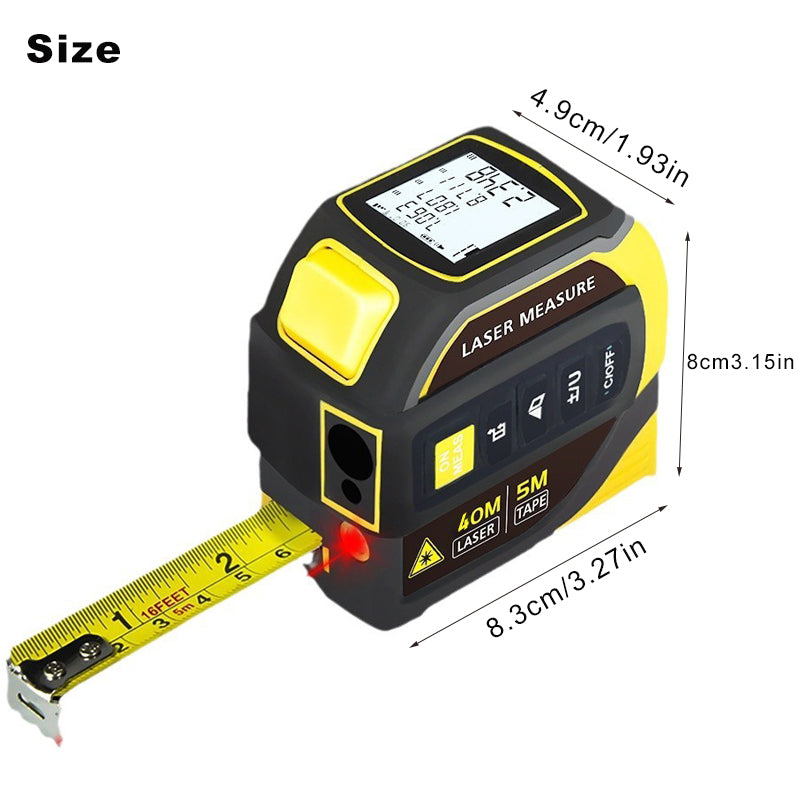 5 in 1 Digital Bluetooth Laser Tape Measure