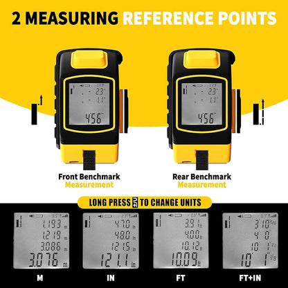 iToolMax 5 in 1 Digital Bluetooth Laser Tape Measure