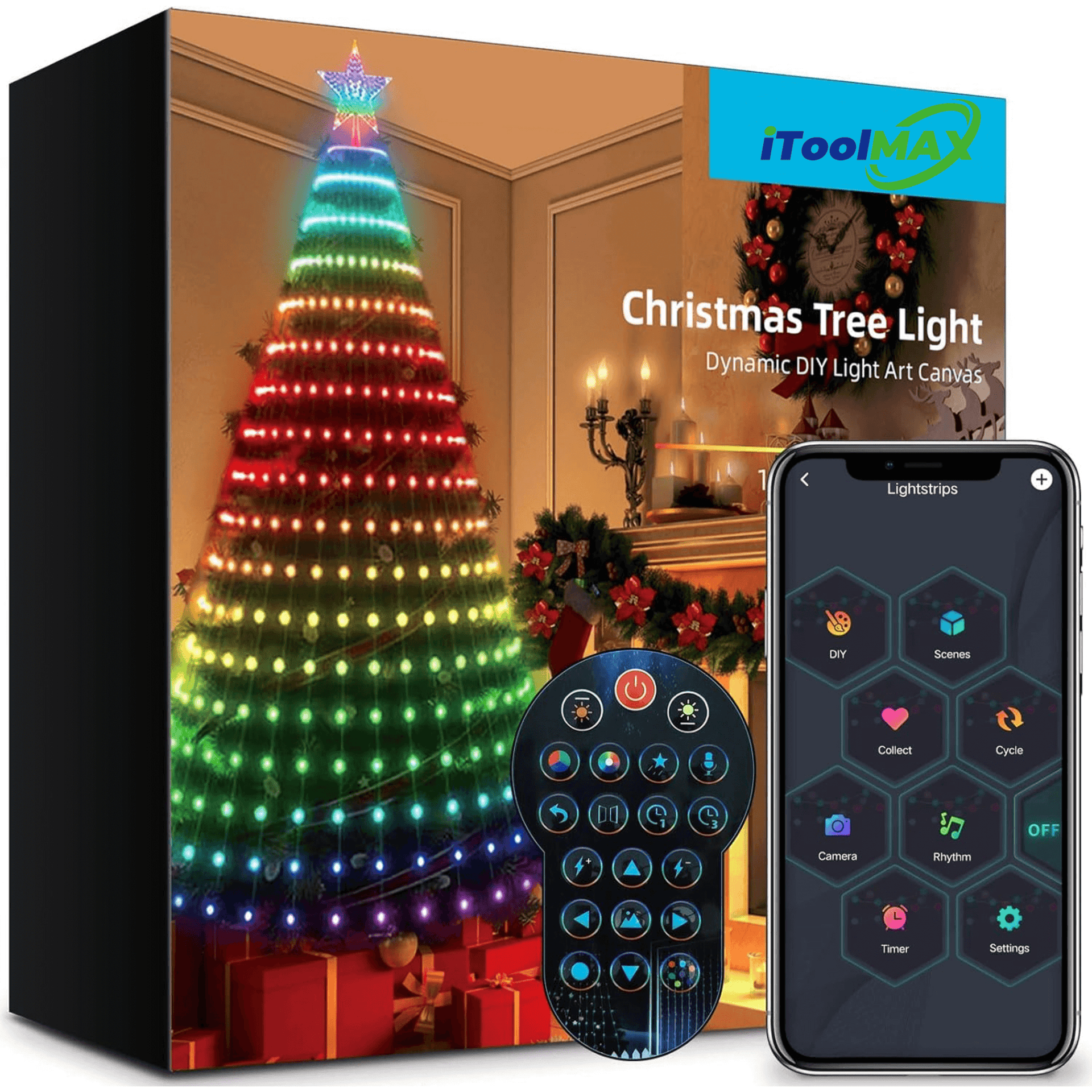 how do you use the remote on the starry light christmas tree timer｜TikTok  Search