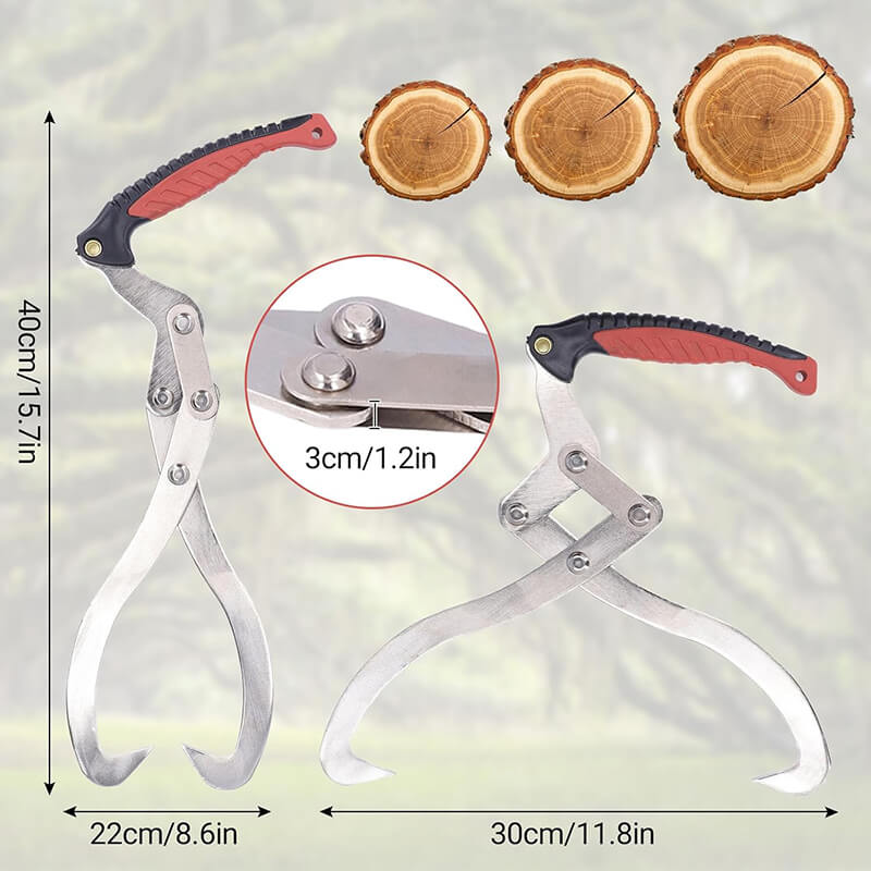 12 inches Log Tongs