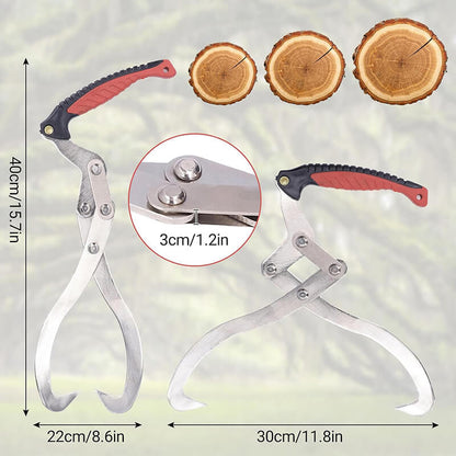 12 inches Log Tongs