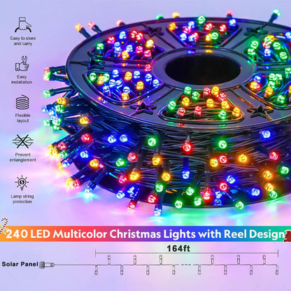 iToolMax 164FT Solar Outdoor Rope Lights