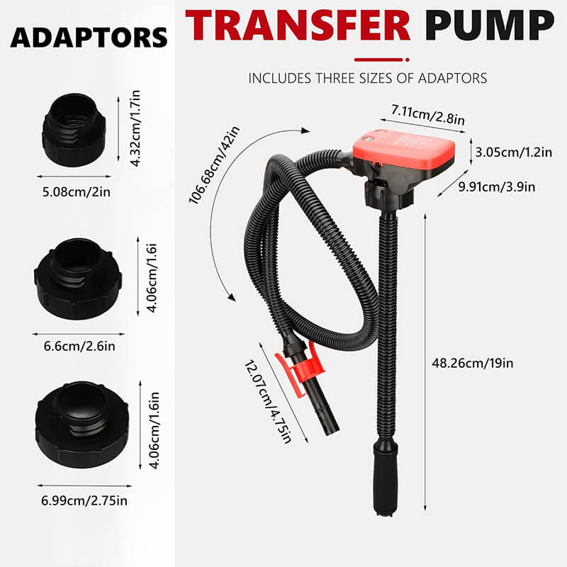 iToolMax 3.2 GPM Electric Fuel Transfer Pump