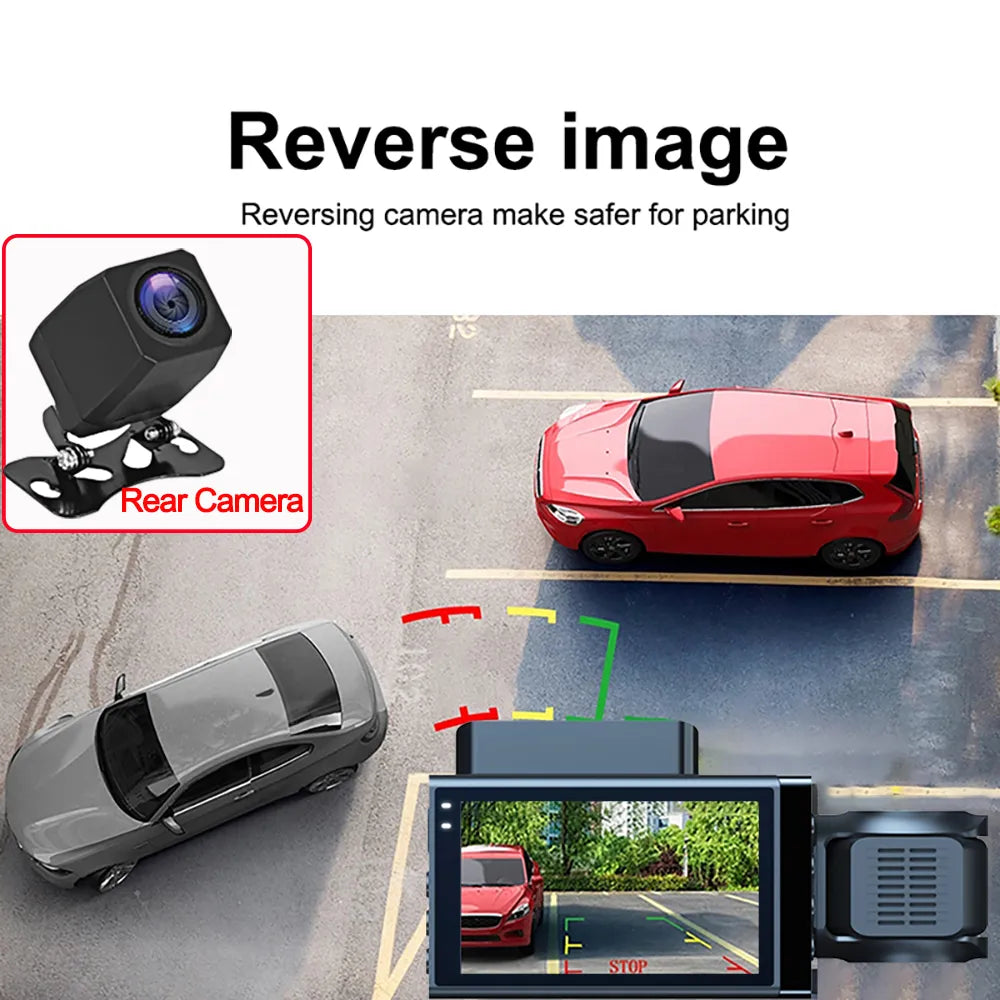 iToolMax 3 Channel Dash Cam