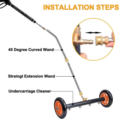 iToolMax 2 in 1 Pressure Undercarriage Washer