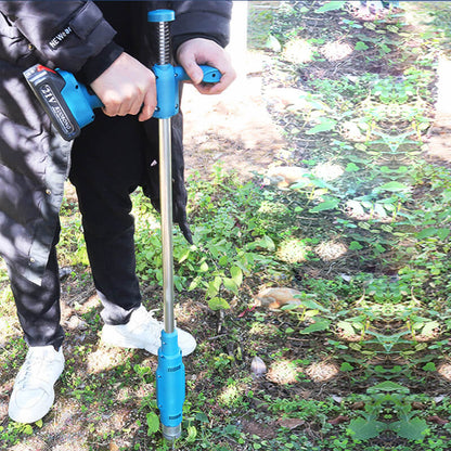 Cordless Electric Stand Weed Puller with 2 Batteries