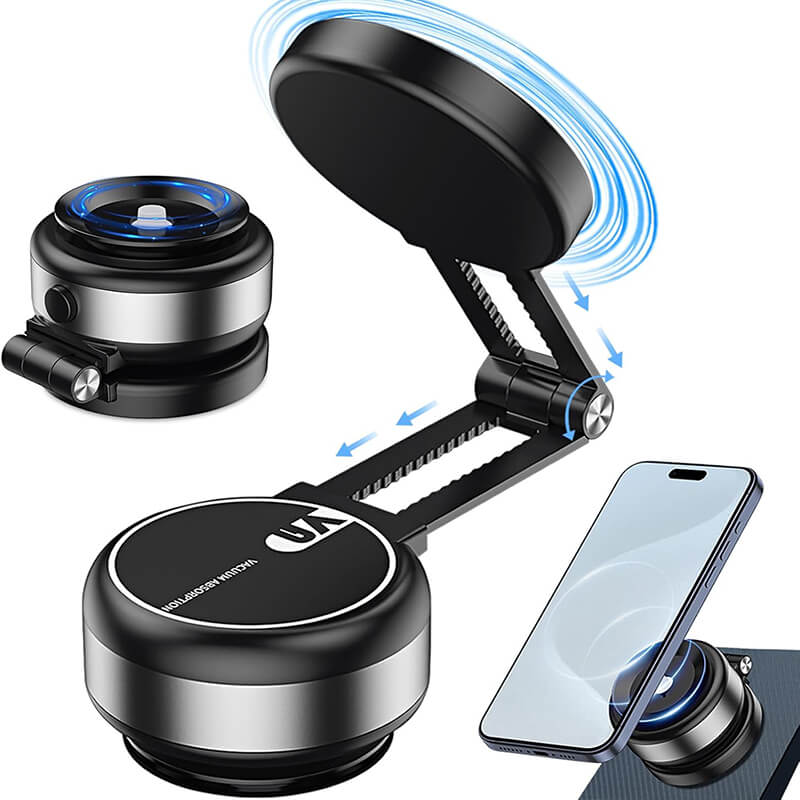 iToolMax Electric Vacuum Magnetic Car Phone Holder