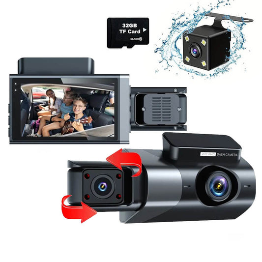 3 Channel Dash Cam