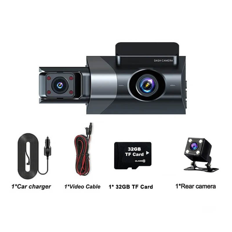 3 Channel Dash Cam