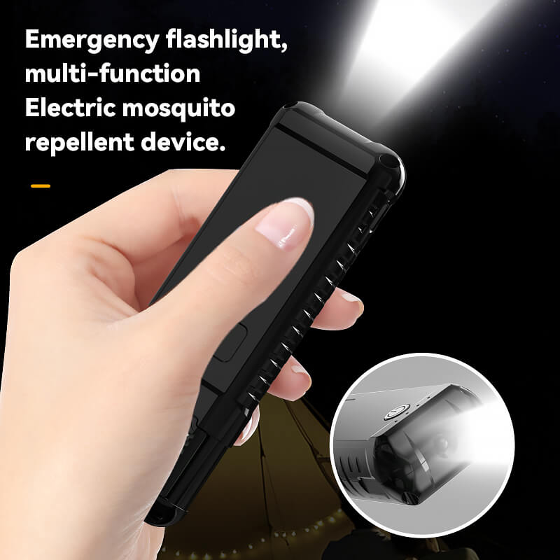 Experience added convenience with the flashlight feature of our electric mosquito repellent. Switch to flashlight mode for easy illumination in dark settings outdoor, ensuring visibility and safety wherever you need it. 