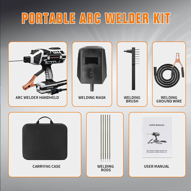 Handheld Welder Kit with 10pcs Welding Rods