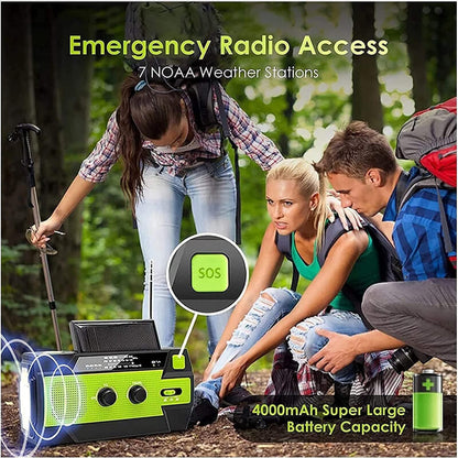 5 in 1 Emergency Solar Radio