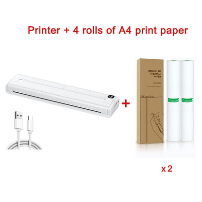 Wireless Bluetooth Inkless Thermal Printer