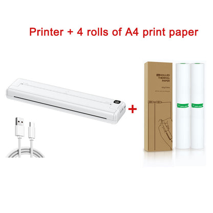 Wireless Bluetooth Inkless Thermal Printer