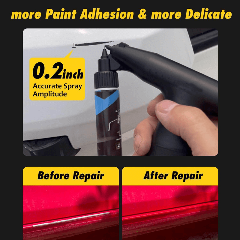 With the 5mm(2 inch) spray width, you can achieve fine and detailed coverage on surfaces, ideal for intricate designs, small areas, or precision painting tasks. Ensuring that paint is applied only where intended, minimizing overspray and wastage.