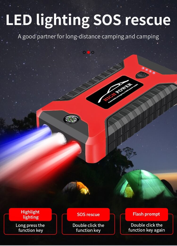 Jump Starter & Power Bank Pro